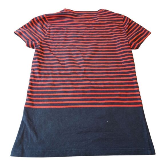 Banana Republic red navy striped  t shirt size s - Picture 4 of 4